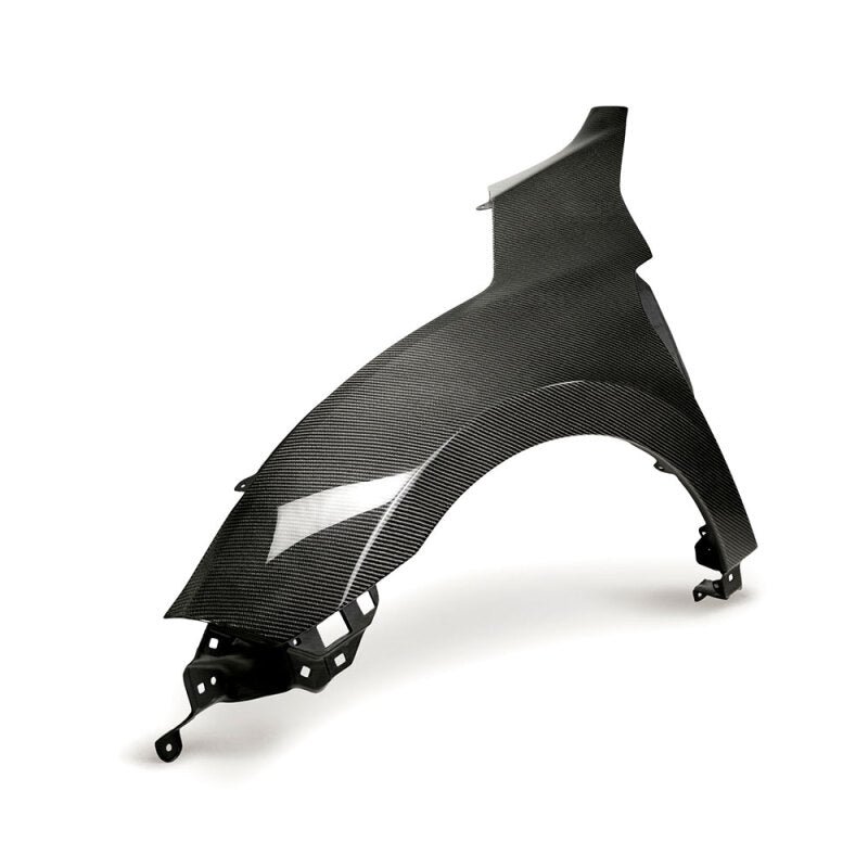 Seibon 2017 Honda Civic Type-R OE-Style Gloss Carbon Fiber Front Fenders - Image 7