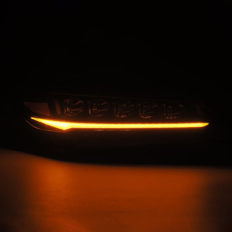 AlphaRex 22-25 Honda Civic NOVA LED Headlights - Black - Image 2