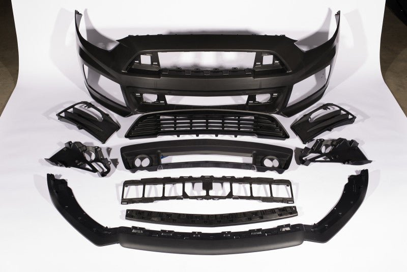 Roush 2015-2017 Ford Mustang Complete Unpainted Front Fascia Kit (w/o Collision Detection & ACC)