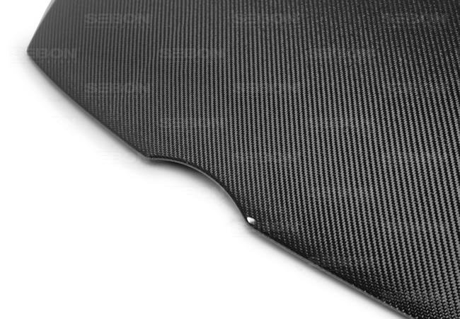 Seibon 12-13 Ford Focus OEM-Style Carbon Fiber Hood - Image 2