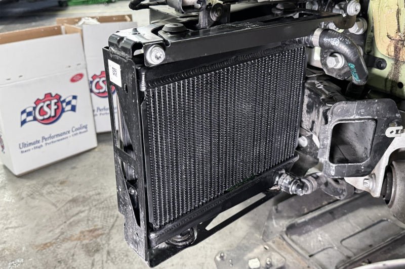 CSF BMW G8X M3/M4/M2 High-Performance Auxiliary Radiator - Single Radiator - Image 2