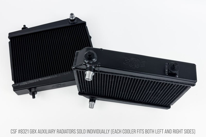 CSF BMW G8X M3/M4/M2 High-Performance Auxiliary Radiator - Single Radiator - Image 4