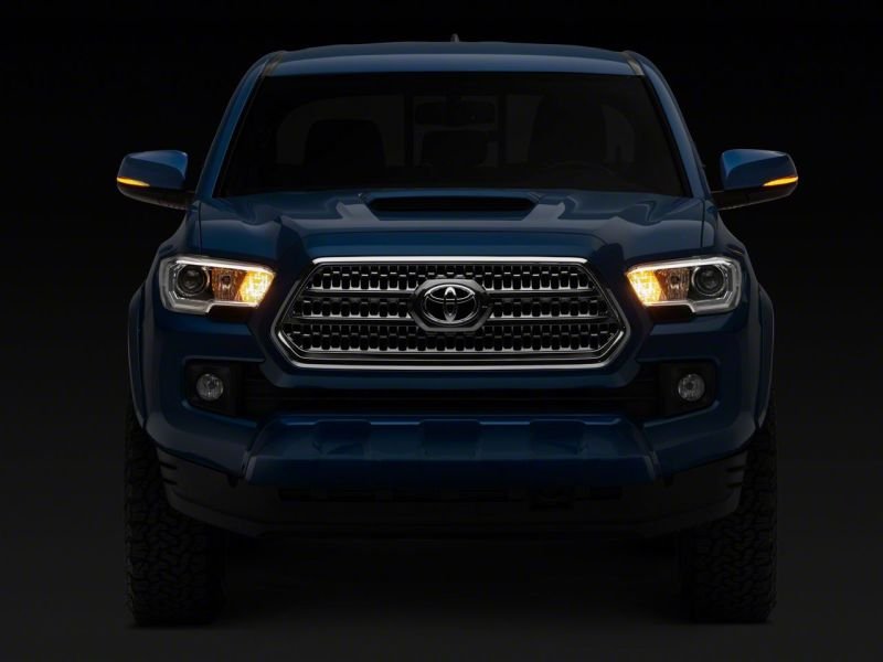 Raxiom 16-23 Toyota Tacoma Axial Series Mirror Mounted LED Sequential Turn Signals- Smoked - Image 2