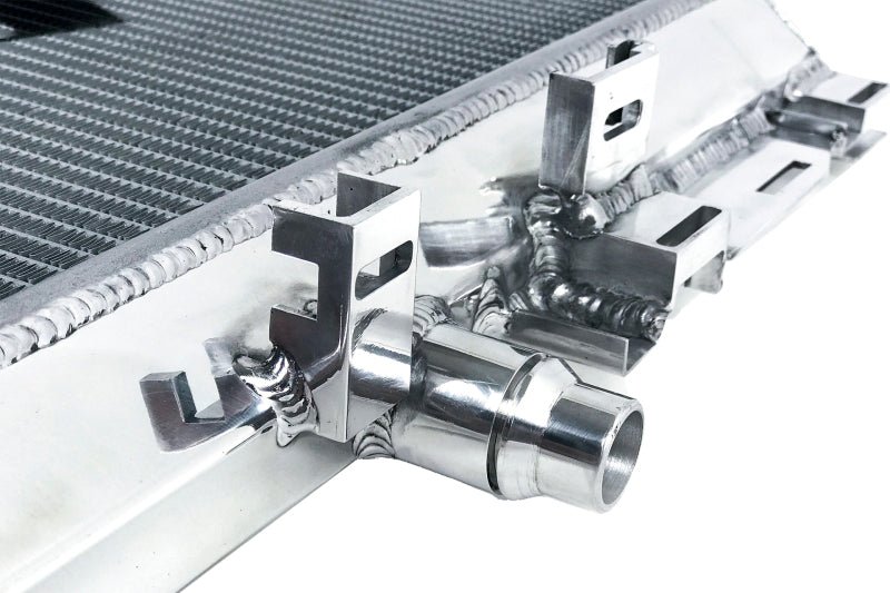 CSF 2015+ Mercedes Benz C63 AMG (W205) Front Mount Heat Exchanger w/Rock Guard - Image 2