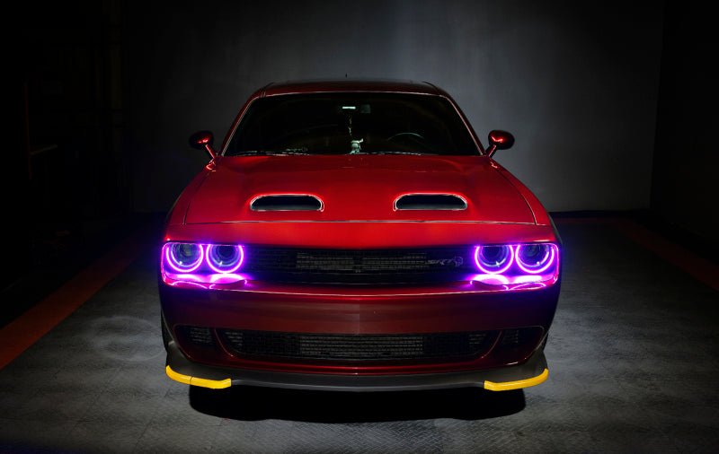 Oracle 15-21 Dodge Challenger Dynamic Surface Mount Headlight Halo Kit - - Dynamic - Image 7