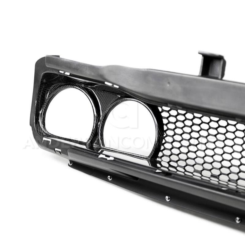 Anderson Composites 15-18 Dodge Challenger Type-AS Front Upper Grille - Image 2