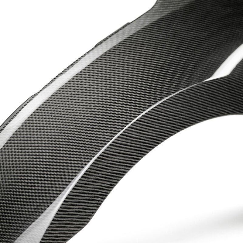 Seibon 2017 Honda Civic Type-R OE-Style Gloss Carbon Fiber Front Fenders - Image 8