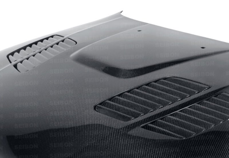 Seibon 97-03 BMW 5 Series 4Dr (E39) GTR-Style Carbon Fiber Hood - Image 5