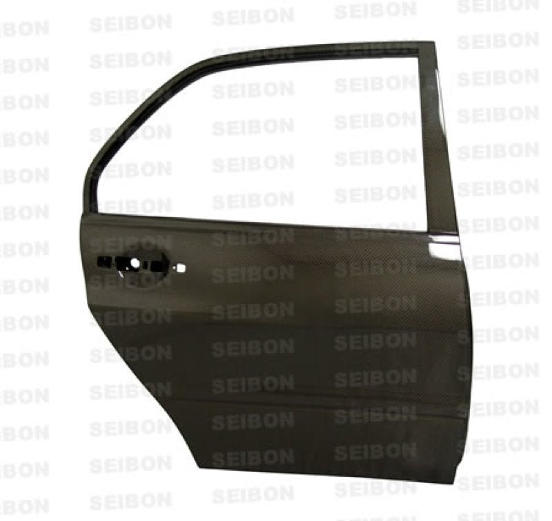 Seibon 03-08 Mitsubishi Evo 8 Rear Doors - Image 2