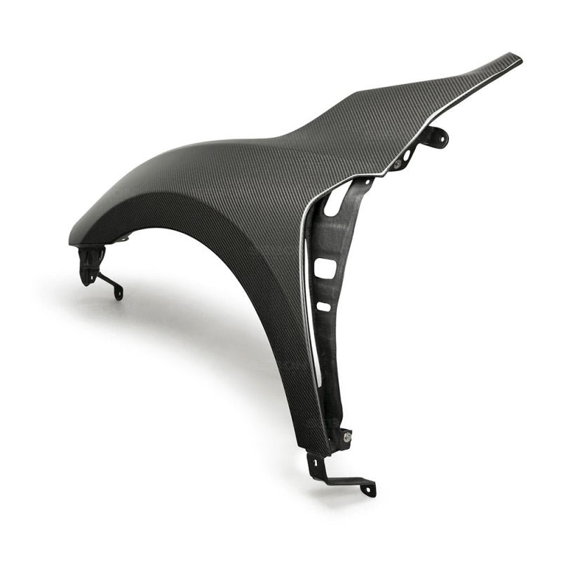 Seibon 2017 Honda Civic Type-R OE-Style Gloss Carbon Fiber Front Fenders - Image 2