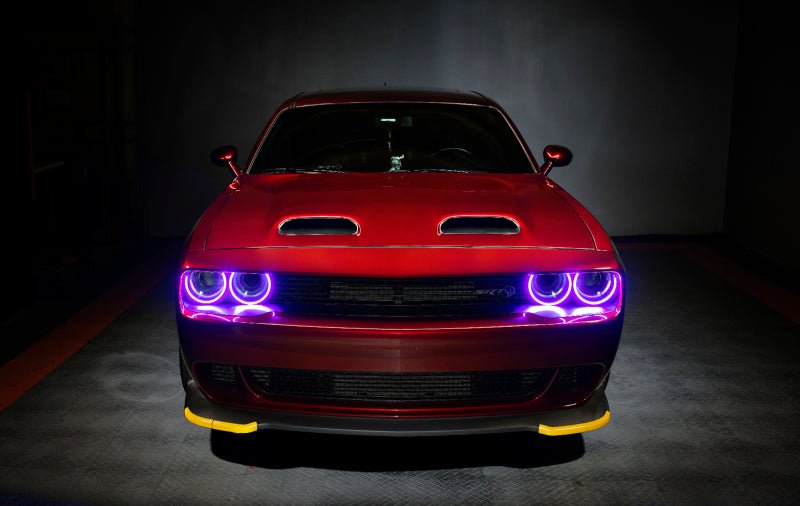 Oracle 15-21 Dodge Challenger Dynamic Surface Mount Headlight Halo Kit - - Dynamic - Image 10