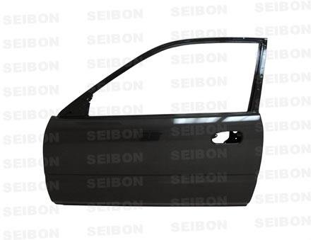 Seibon 96-00 Honda Civic 2DR Carbon Fiber Doors - Image 2