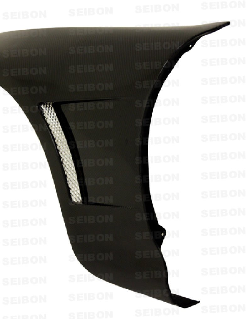 Seibon 93-98 Toyota Supra TV-Style Carbon Fiber Fenders (Pair) - Image 2