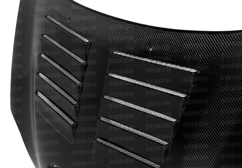 Seibon 03-05 Dodge SRT-4 GT-style Carbon Fiber Hood - Image 4