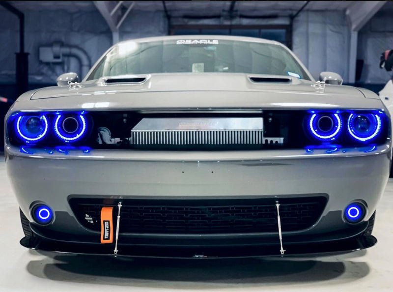 Oracle 15-23 Dodge Challenger Dynamic Surface Mount Headlight Halo Kit - - Image 3