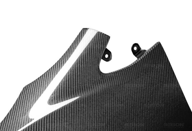 Seibon 14-15 Honda Civic 2 Door OE-Style Carbon Fiber Fenders - Image 5