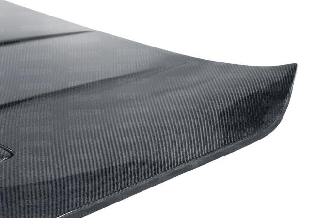 Seibon 97-03 BMW 5 Series 4Dr (E39) GTR-Style Carbon Fiber Hood - Image 7