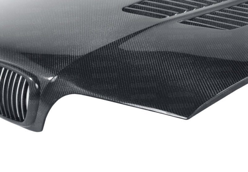 Seibon 97-03 BMW 5 Series 4Dr (E39) GTR-Style Carbon Fiber Hood - Image 8