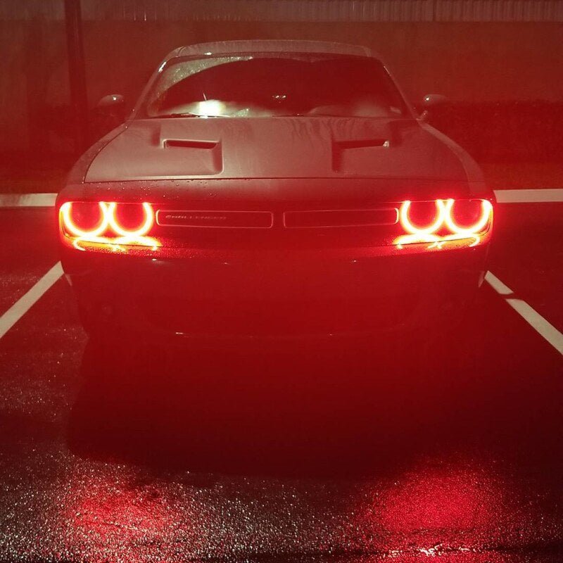 Oracle 15-21 Dodge Challenger Dynamic Surface Mount Headlight Halo Kit - - Dynamic - Image 13