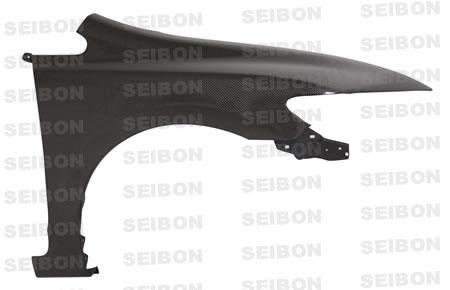 Seibon 06-10 Honda Civic 4dr OEM Style Carbon Fiber Fenders - Image 2