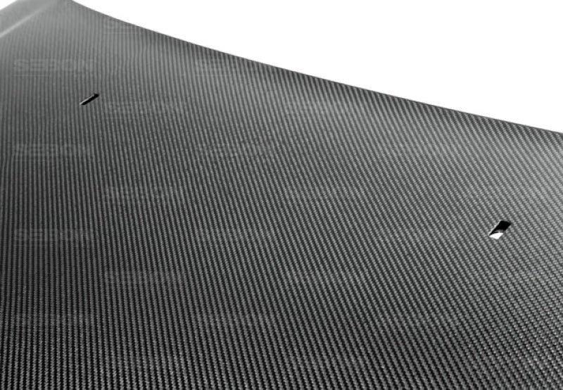 Seibon 12-13 Ford Focus OEM-Style Carbon Fiber Hood - Image 9