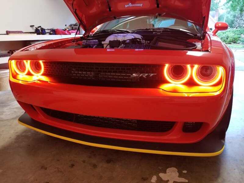 Oracle 15-21 Dodge Challenger Dynamic Surface Mount Headlight Halo Kit - - Dynamic - Image 14