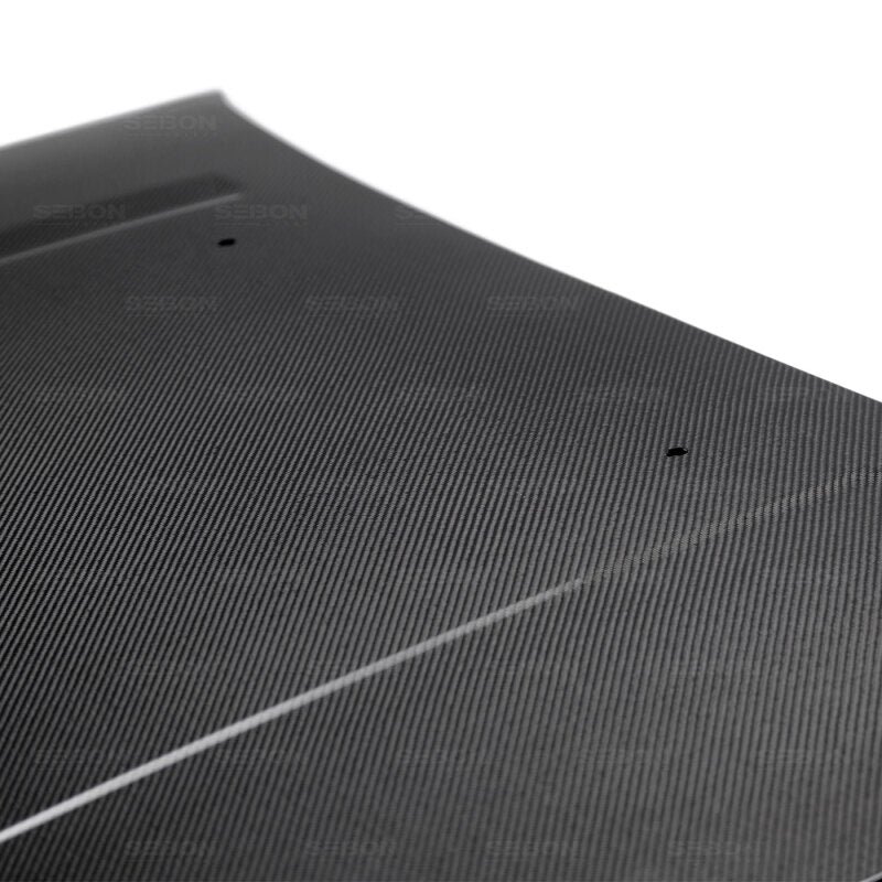 Seibon 84-87 Toyota Corolla (AE86) OEM Carbon Fiber Hood - Image 5