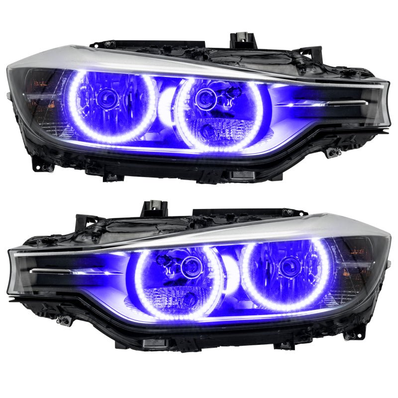 Oracle 12-13 BMW 3/328 LED Headlight Halo Kit - UV/Purple - Image 4