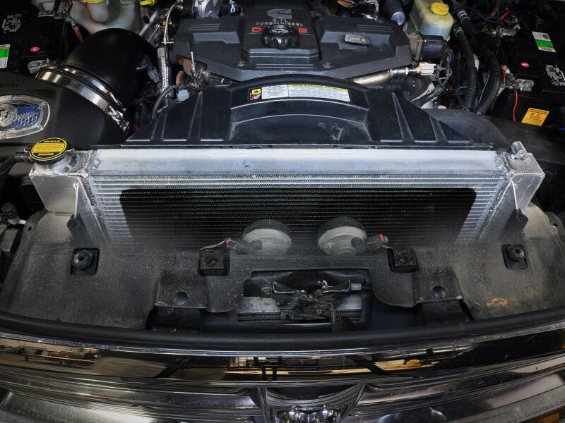 aFe 10-12 Dodge RAM L6-6.7L (td) BladeRunner Street Series High Capacity Aluminum Radiator - Image 2