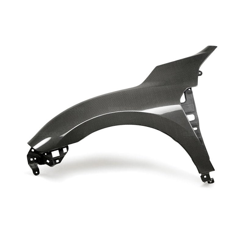 Seibon 2017 Honda Civic Type-R OE-Style Gloss Carbon Fiber Front Fenders - Image 3