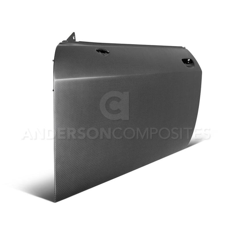 Anderson Composites 08-18 Dodge Challenger Dry Carbon Doors (Pair) - Image 3