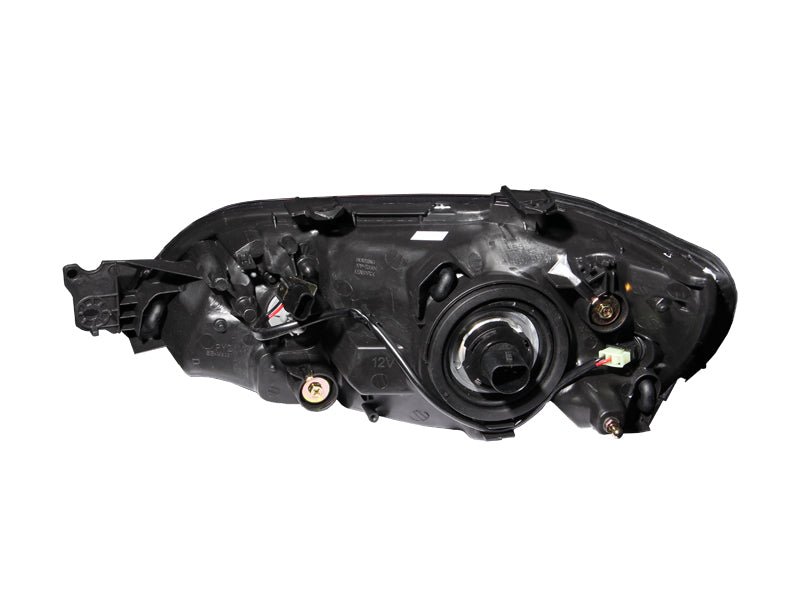 ANZO 2002-2003 Mitsubishi Lancer Crystal Headlights Black - Image 5