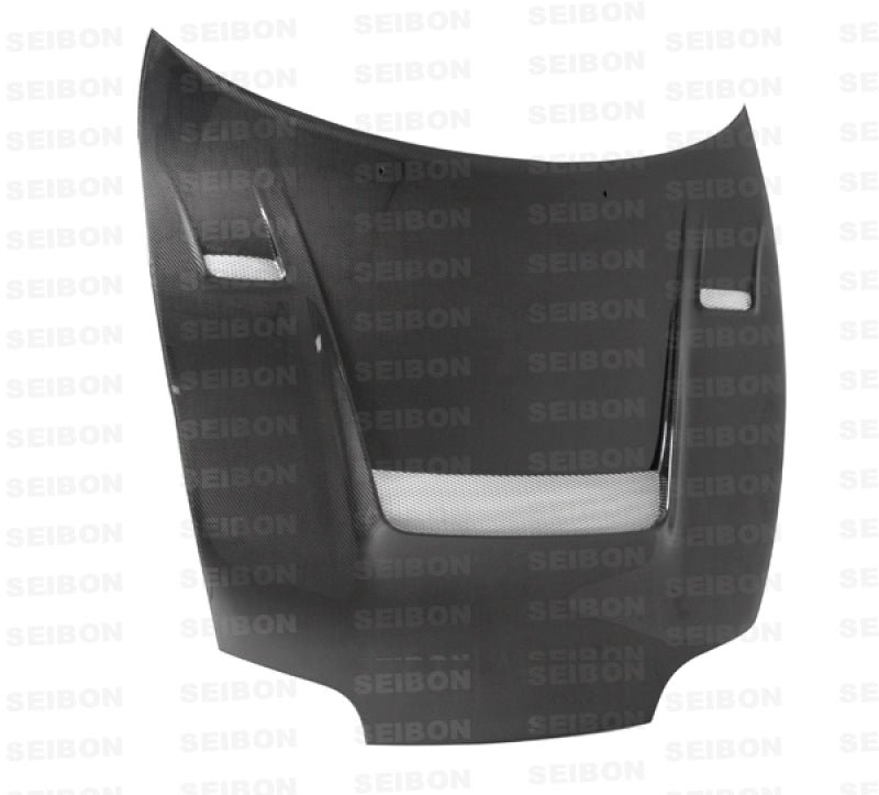 Seibon 93-98 Toyota Supra (JZA80L) KB-Style Carbon Fiber Hood - Image 3