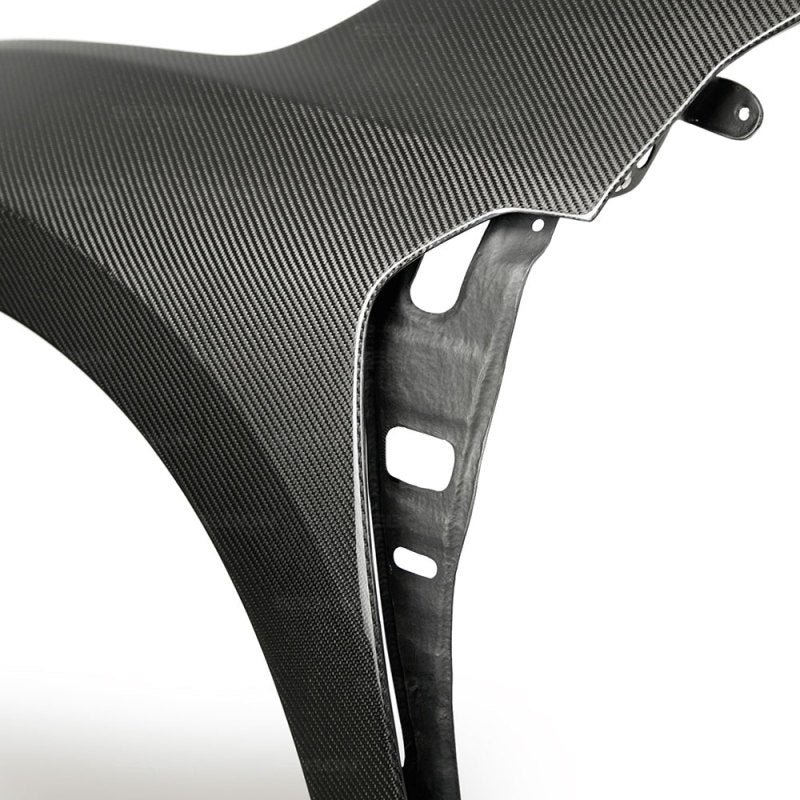 Seibon 2017 Honda Civic Type-R OE-Style Gloss Carbon Fiber Front Fenders - Image 4