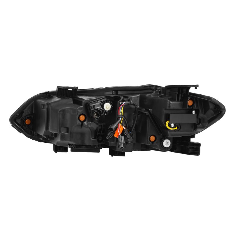 AlphaRex 22-25 Honda Civic NOVA LED Headlights - Black - Image 4