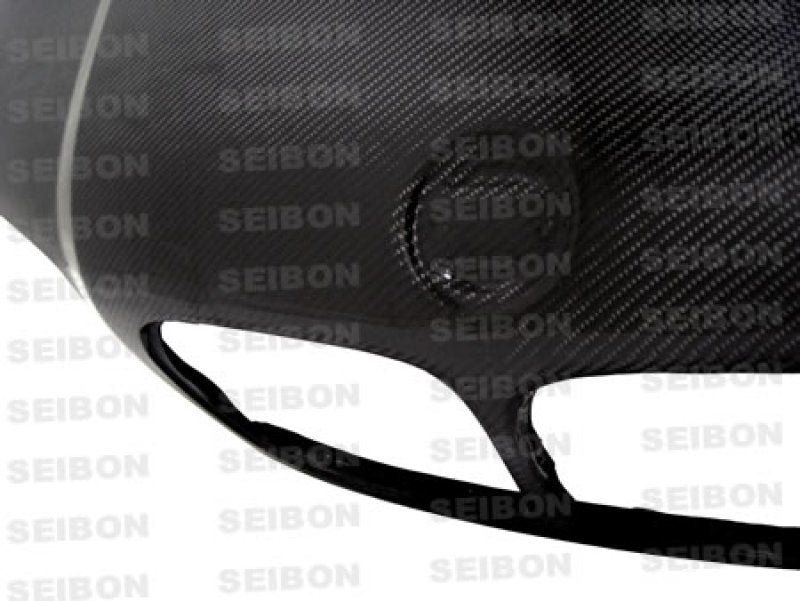 Seibon 7/99-5/02 BMW 3 Series 2dr (E46) OEM-Style Carbon Fiber Hood - Image 4