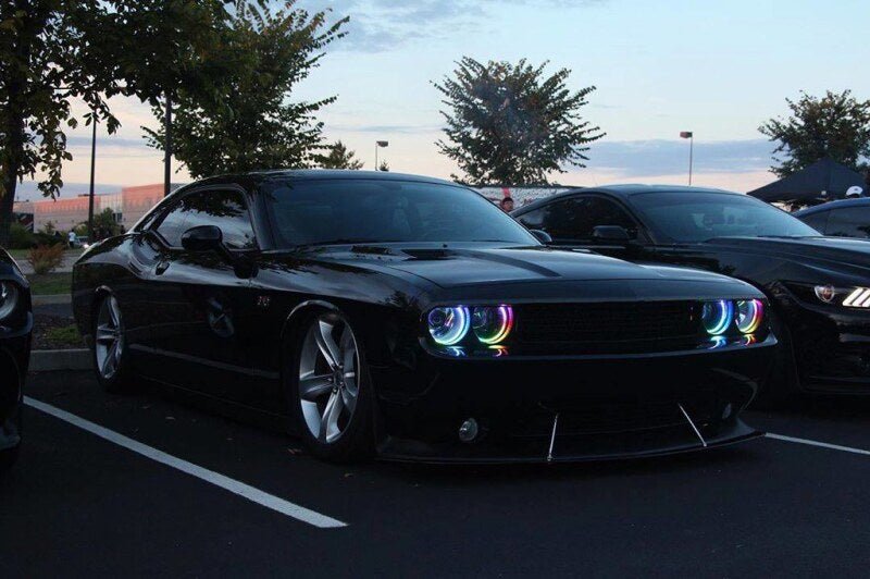 Oracle 15-21 Dodge Challenger Dynamic Surface Mount Headlight Halo Kit - - Dynamic - Image 17