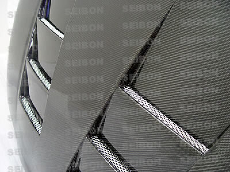 Seibon 93-98 Toyota Supra (JZA80L) TS Style Carbon Fiber Hood - Image 4