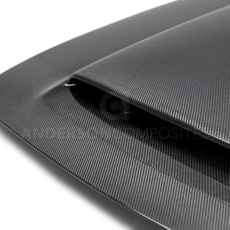 Anderson Composites 2018 Dodge Demon Type-OE Carbon Fiber Hood - Image 5