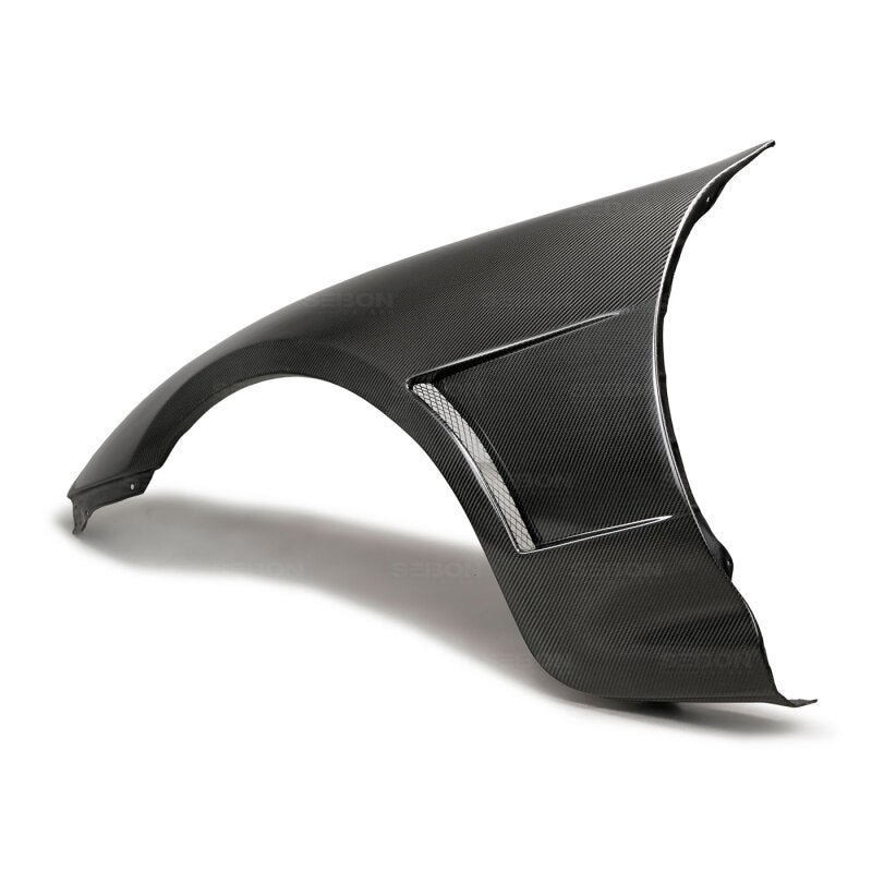 Seibon 93-98 Toyota Supra TV-Style Carbon Fiber Fenders (Pair) - Image 7