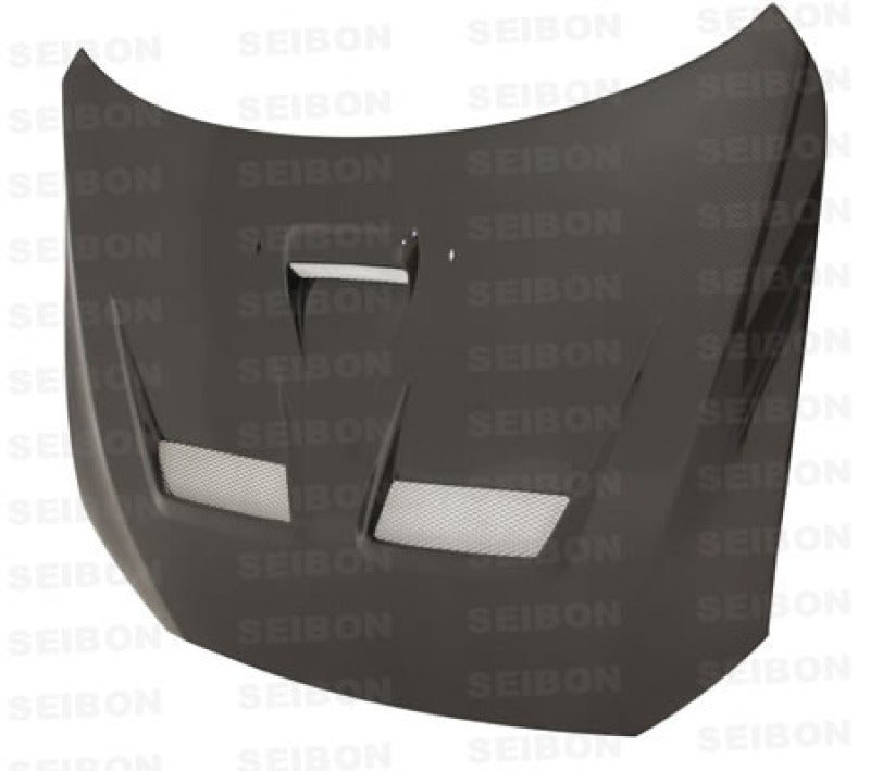Seibon 08-12 Mitsubishi Evolution X CW-style Carbon Fiber Hood - Image 5