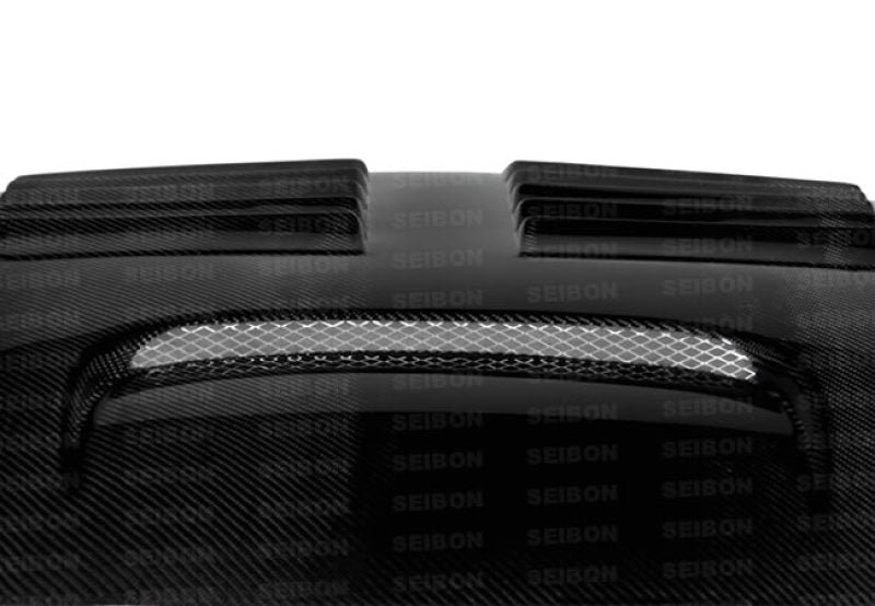 Seibon 03-05 Dodge SRT-4 GT-style Carbon Fiber Hood - Image 6