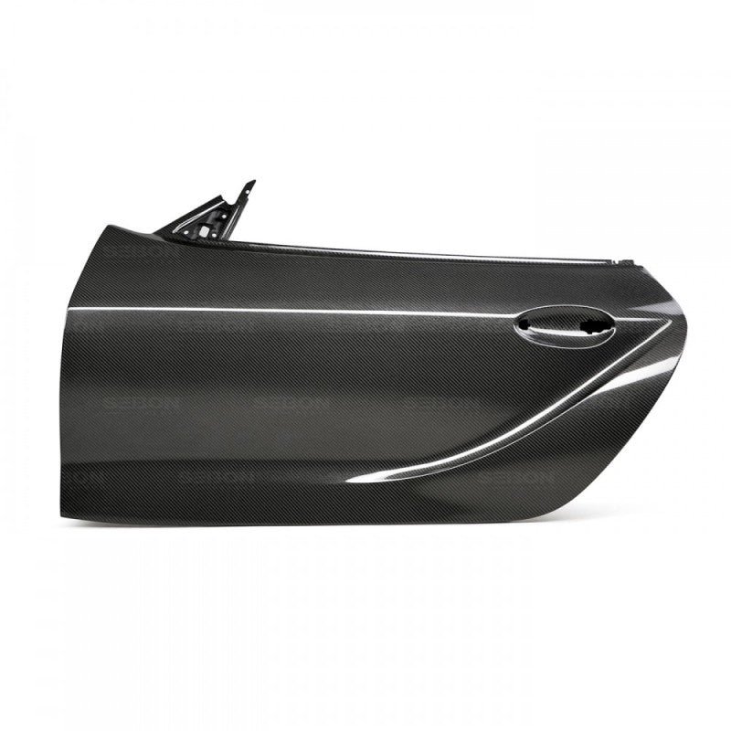 Seibon 20-21 Toyota GR Supra A90 Carbon Fiber Door - Pair - Image 4