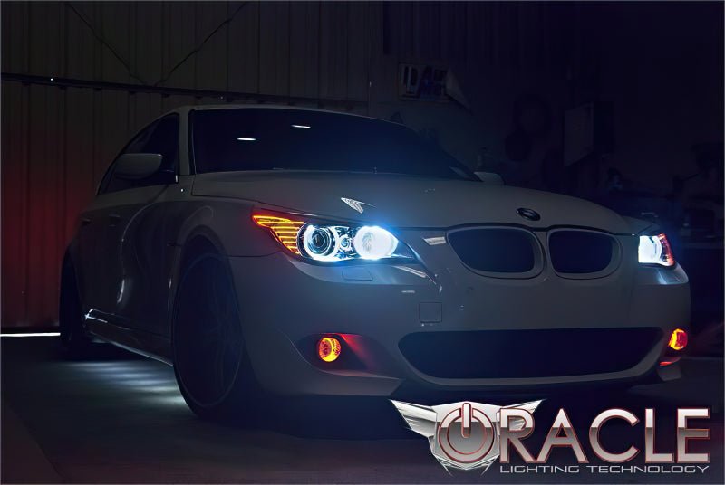 Oracle 03-10 BMW 5 Series LED Headlight Halo Kit - Red - Image 3