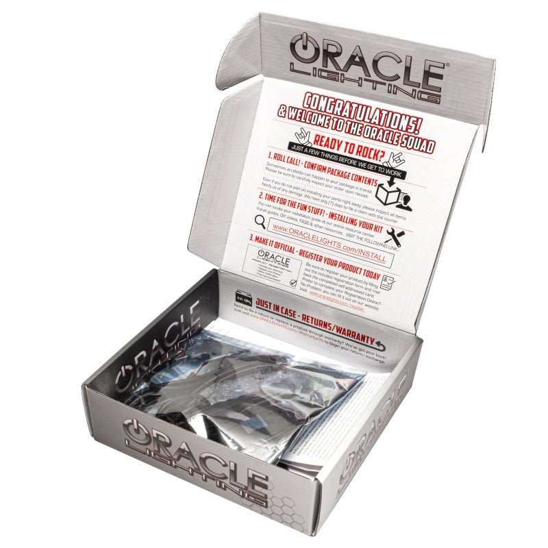 Oracle 04-10 Mercedes Benz CLS LED Headlight Halo Kit - Red - Image 4