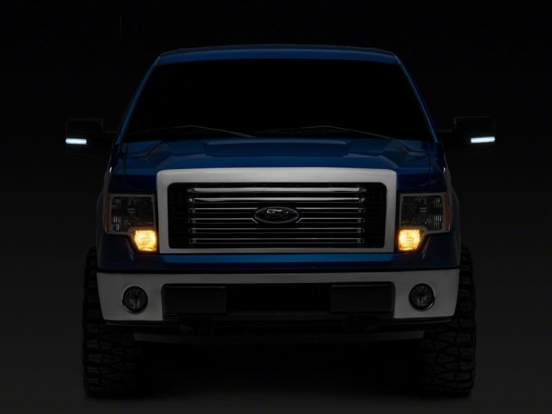 Raxiom 09-14 Ford F-150 Axial Series White LED Mirror Turn Signal- Clear - Image 10