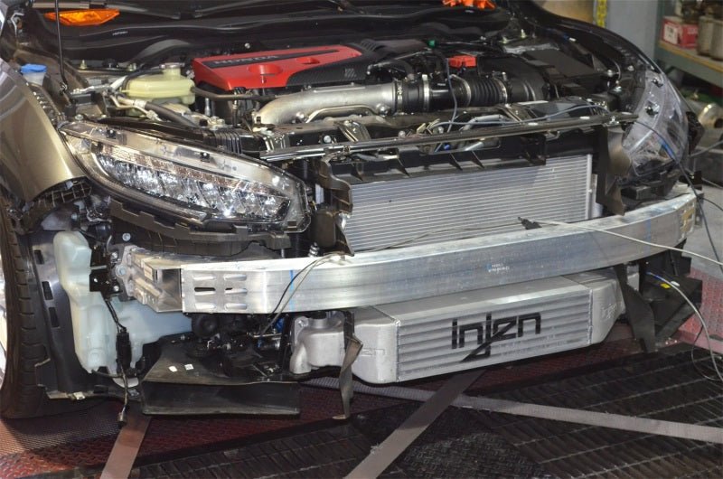 Injen 17-20 Honda Civic Type-R (FK8) I4 2.0L Bar and Plate Front Mount Intercooler - Image 4