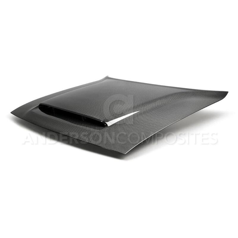 Anderson Composites 2018 Dodge Demon Type-OE Carbon Fiber Hood - Image 6