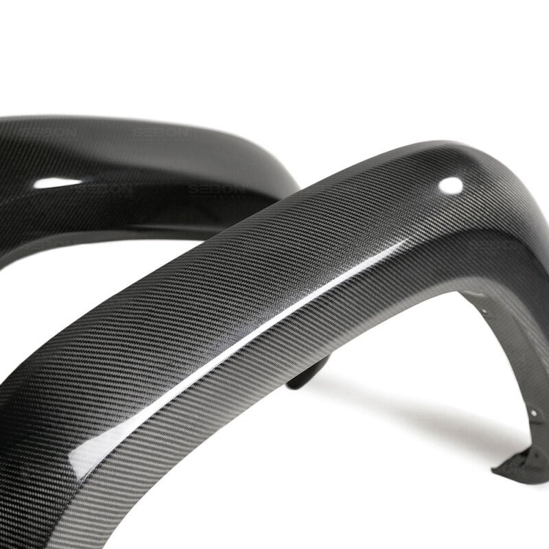 Seibon 16-20 Toyota Tacoma Carbon Fiber Front Fender Flares (Pair) - Image 4