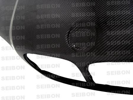 Seibon 7/99-5/02 BMW 3 Series 2dr (E46) OEM-Style Carbon Fiber Hood - Image 5